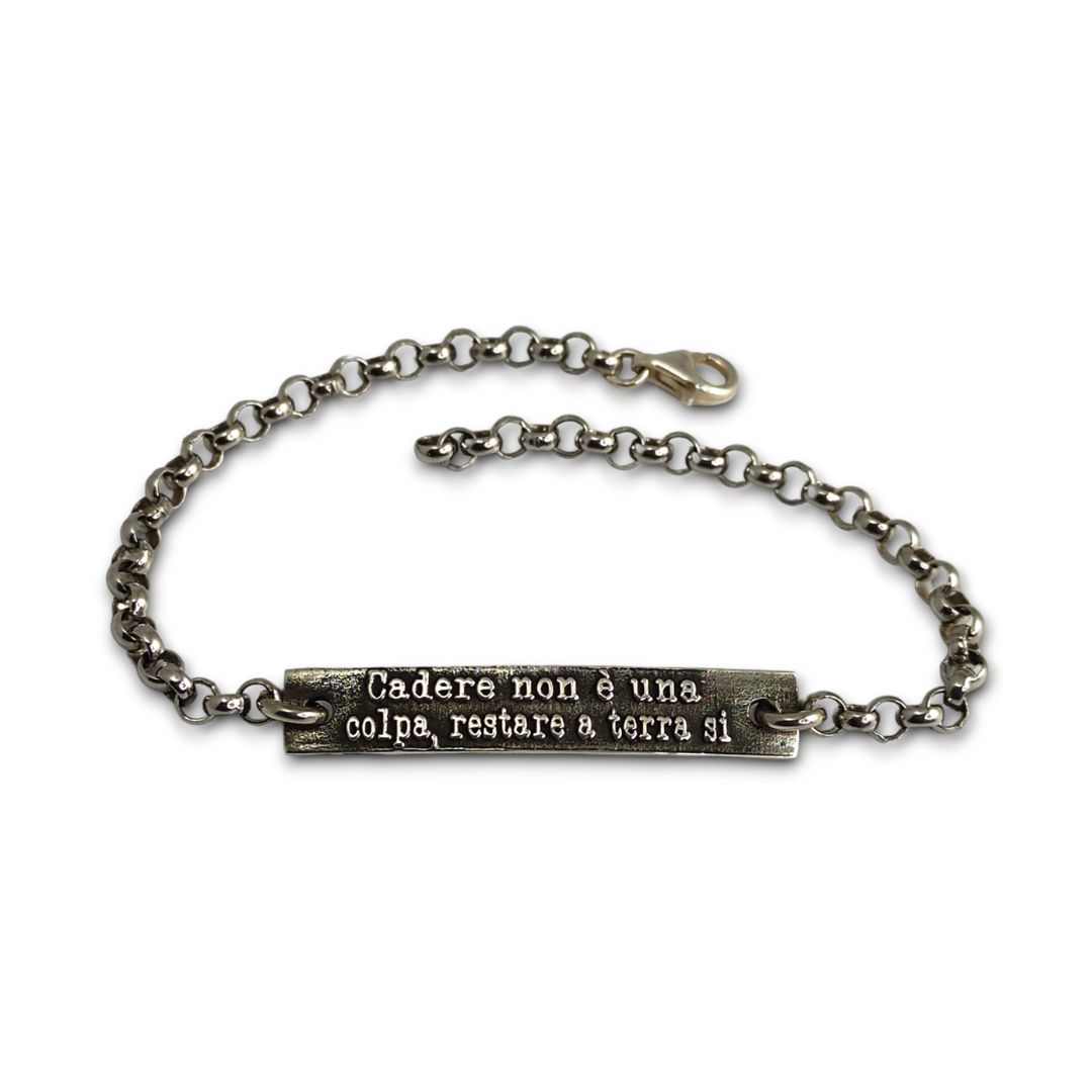 BRACCIALE TARGHETTA RILIEVO H6