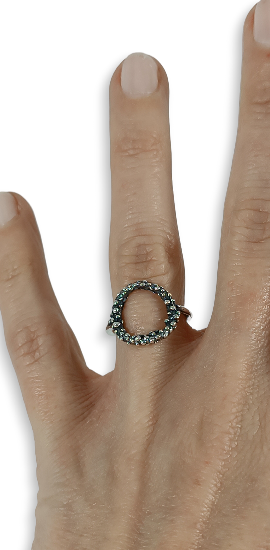 ANELLO CERCHIO RUGIADA - immagine 2
