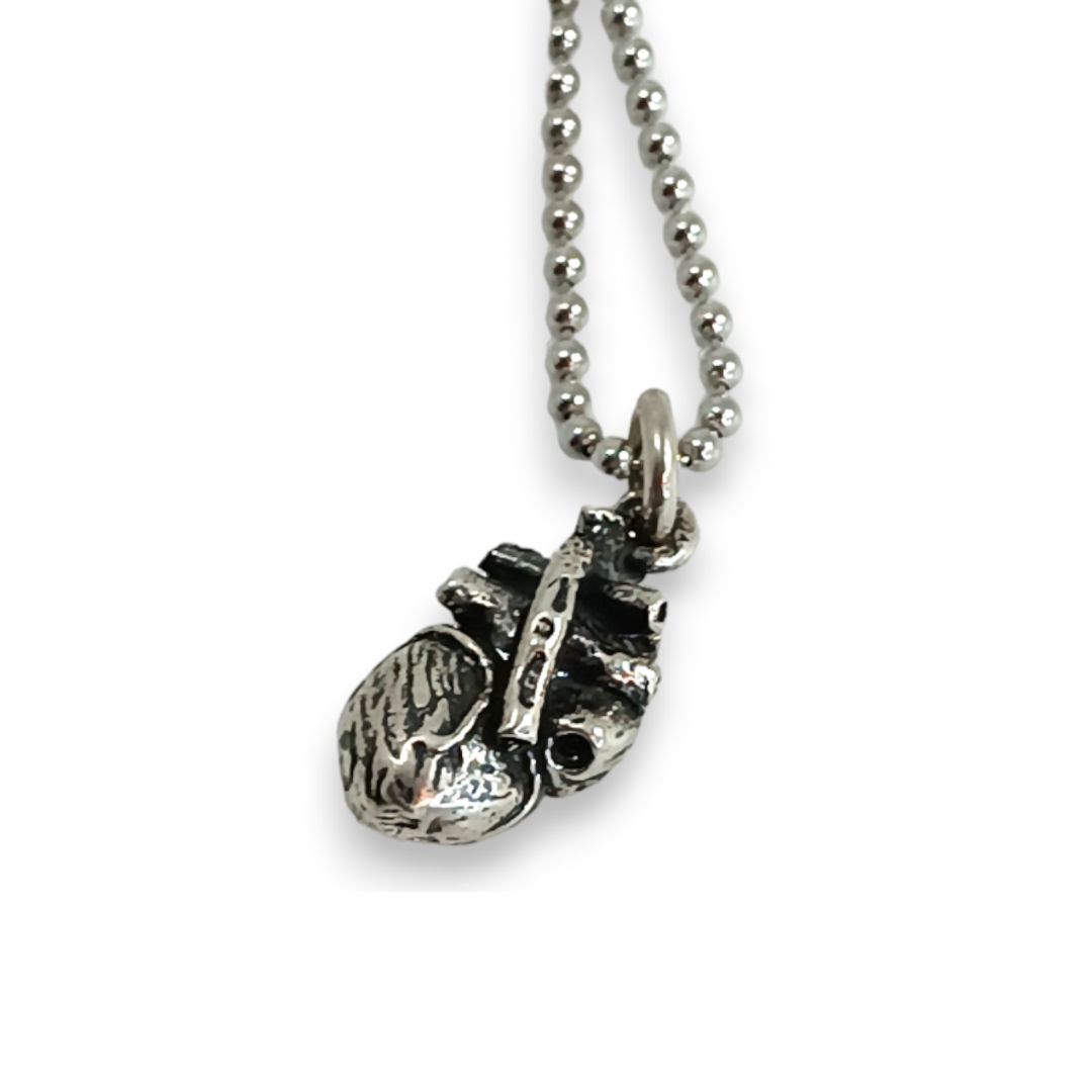 COLLANA CUORE ANATOMICO - immagine 2